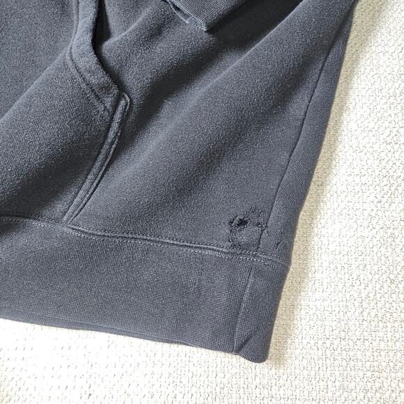 Obey Worldwide Black Hooded Cotton Sweatshirt XXL PTP 27 L 27 - Picture 8 of 8